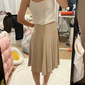 Talbots striped midi Skirt